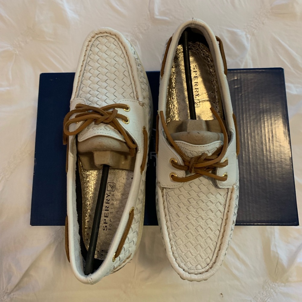 Sperry Top-Sider white shoes